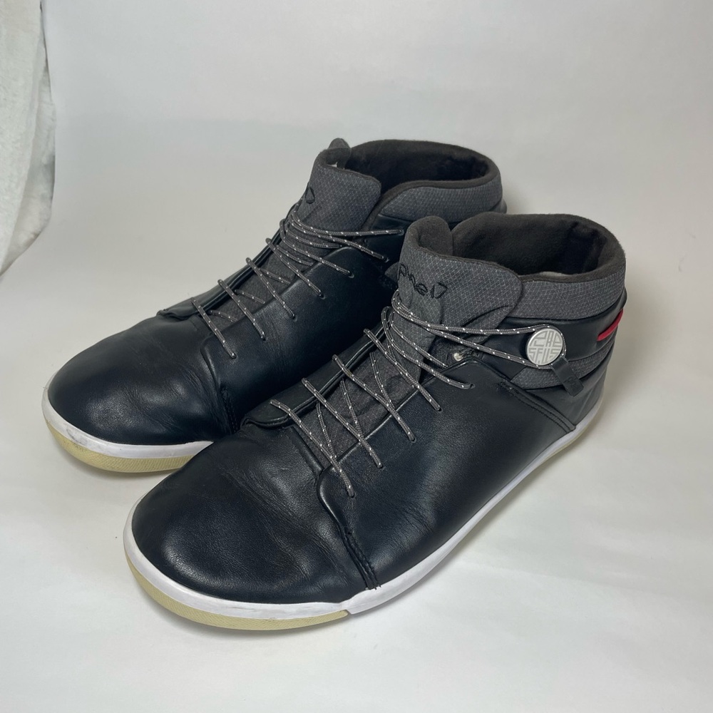PLAE Women’s Black High-Top Sneakers Waterproof